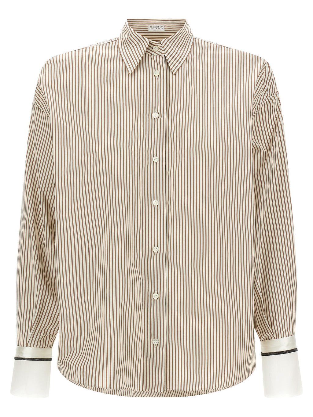 Beige Cotton Blouse