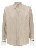 Beige Cotton Blouse