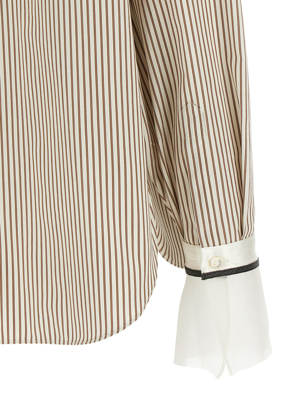 Beige Cotton Blouse