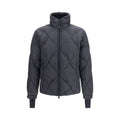 Black Goose Down Full-Length Jacket