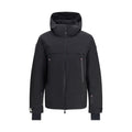 Black Goose Down Shell Jacket