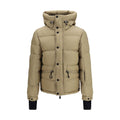 Beige Goose Down Full-Length Jacket