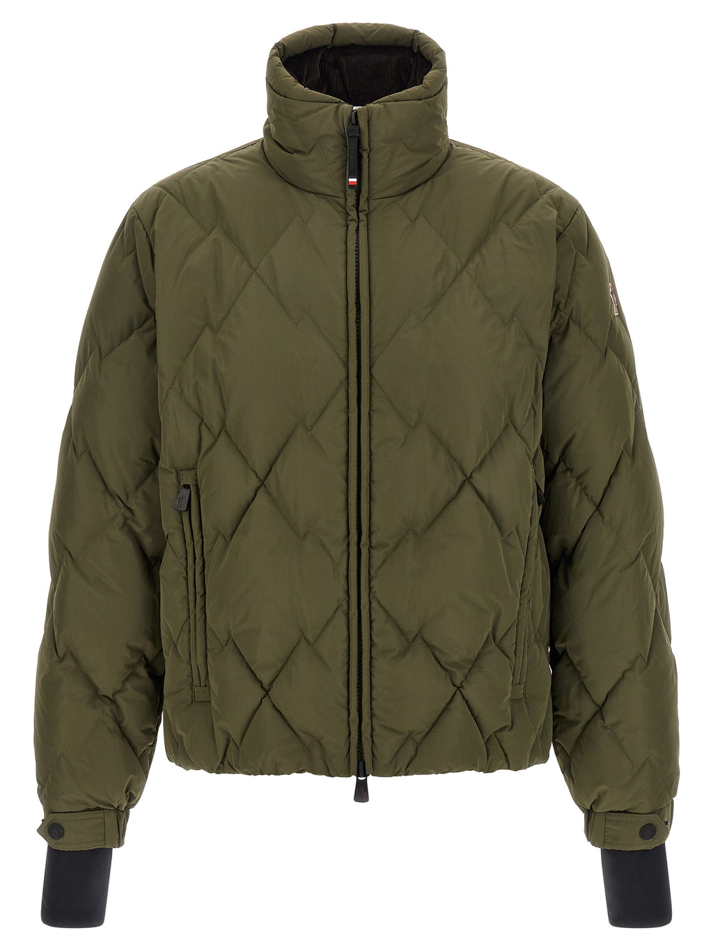 Bicolor Cotton Shell Jacket