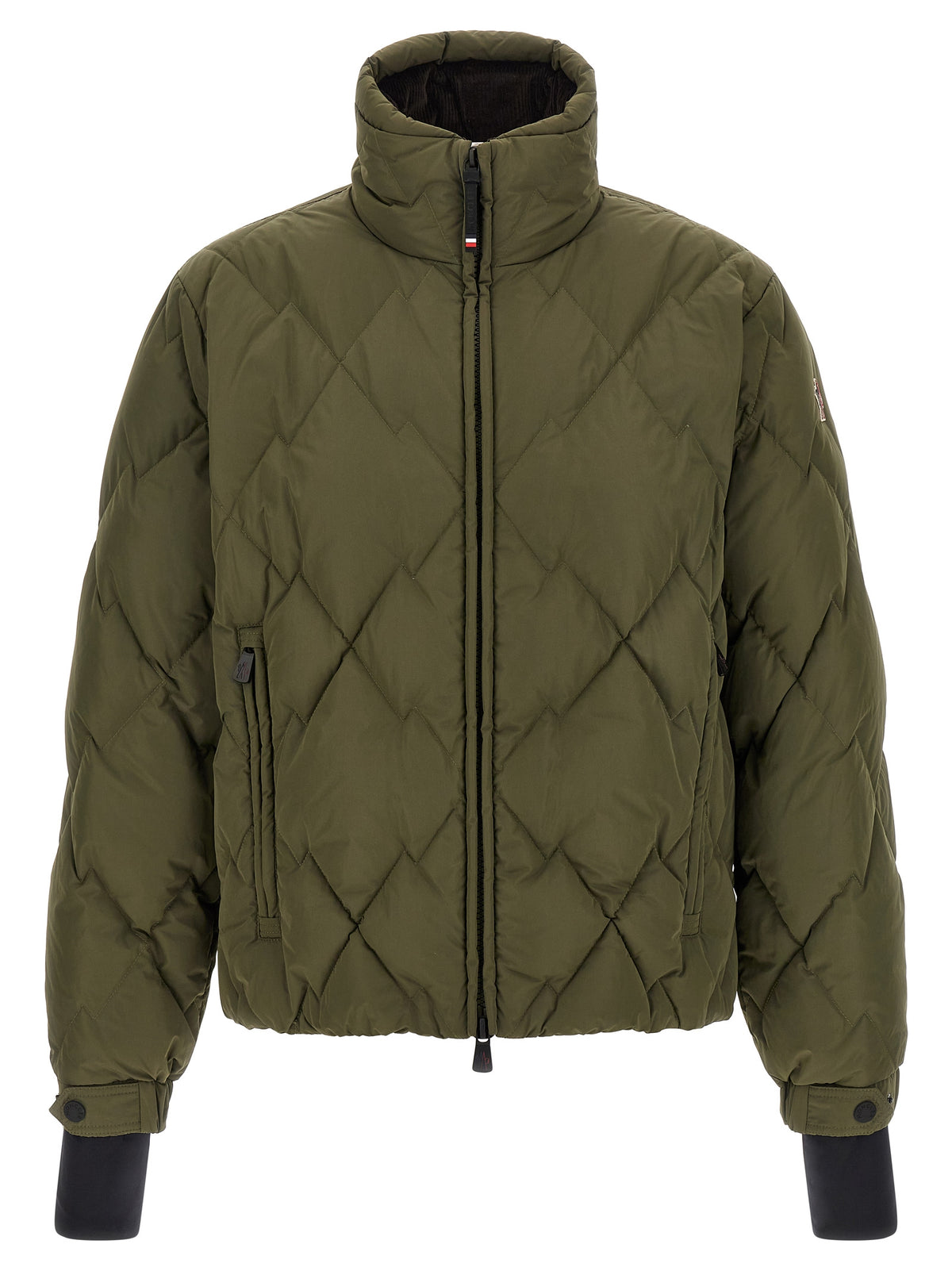 Bicolor Cotton Shell Jacket