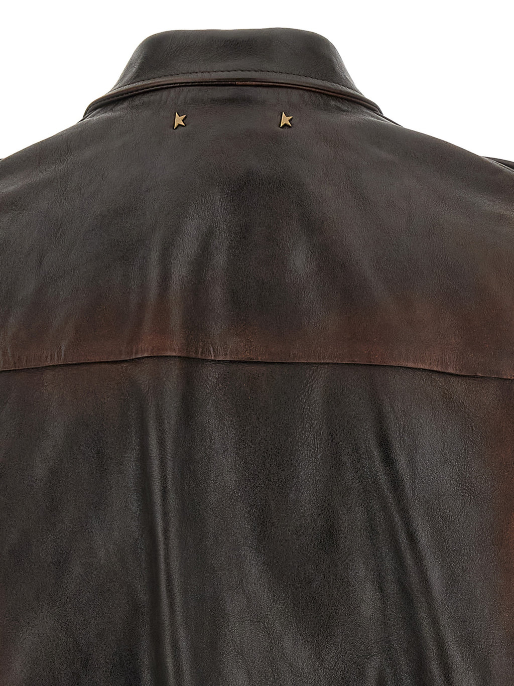 Brown Cowhide Leather Jacket