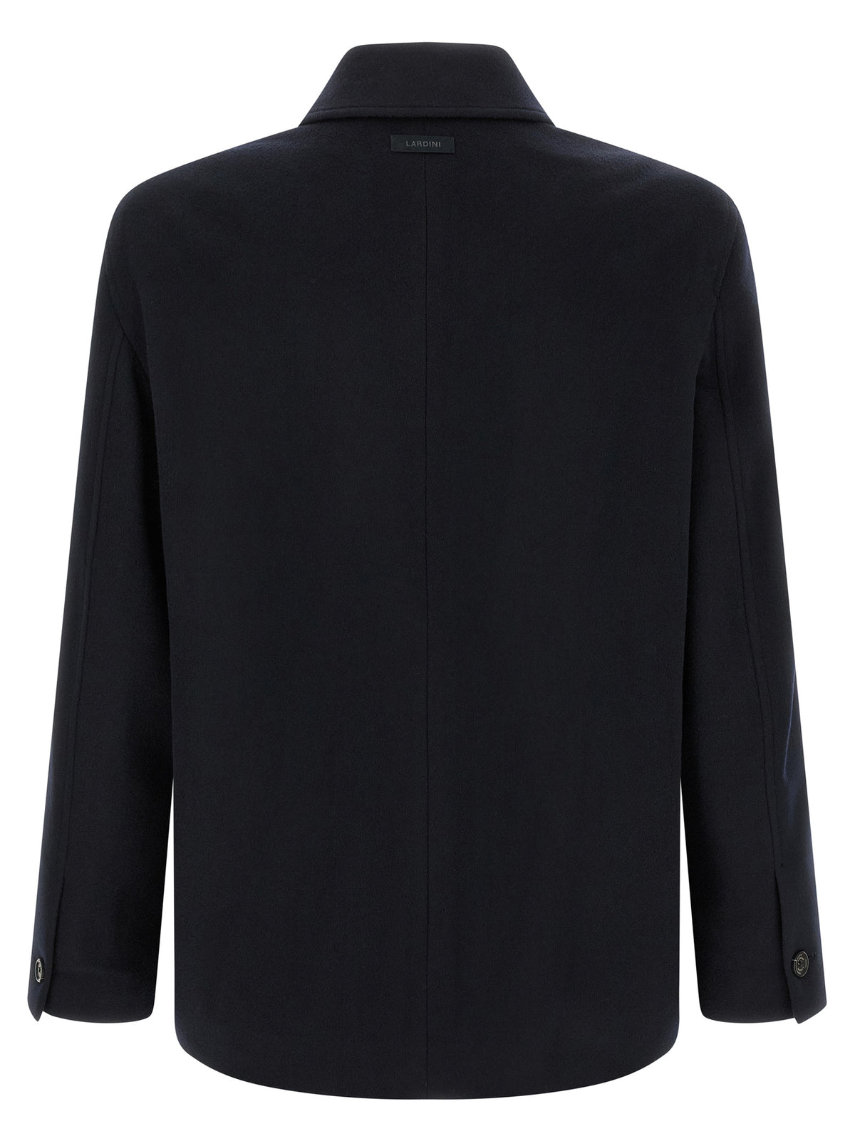 Blue Cashmere Full-Length Jacket