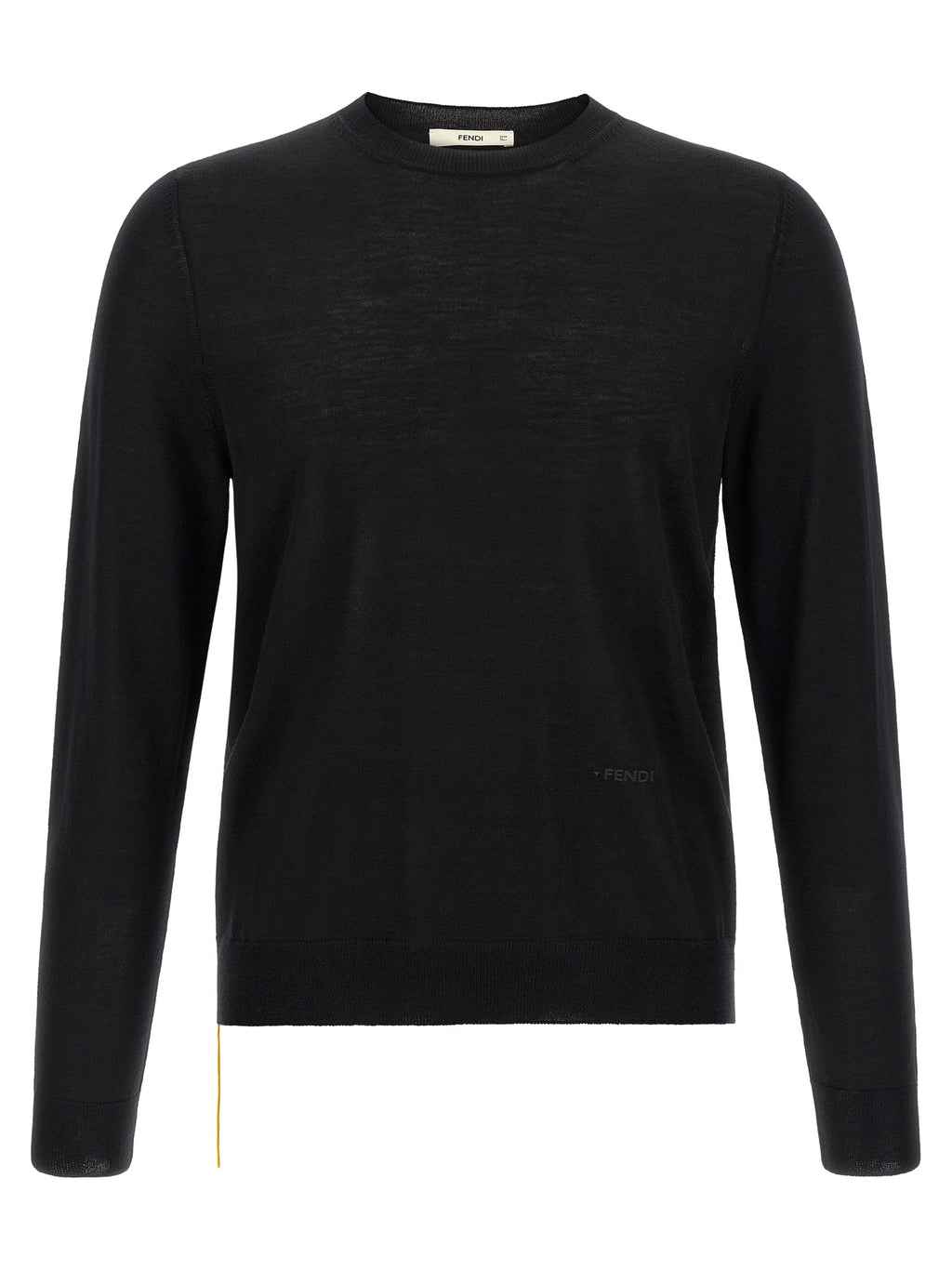Black Virgin Wool Cardigan