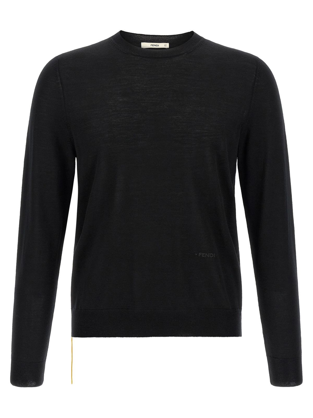 Black Virgin Wool Cardigan
