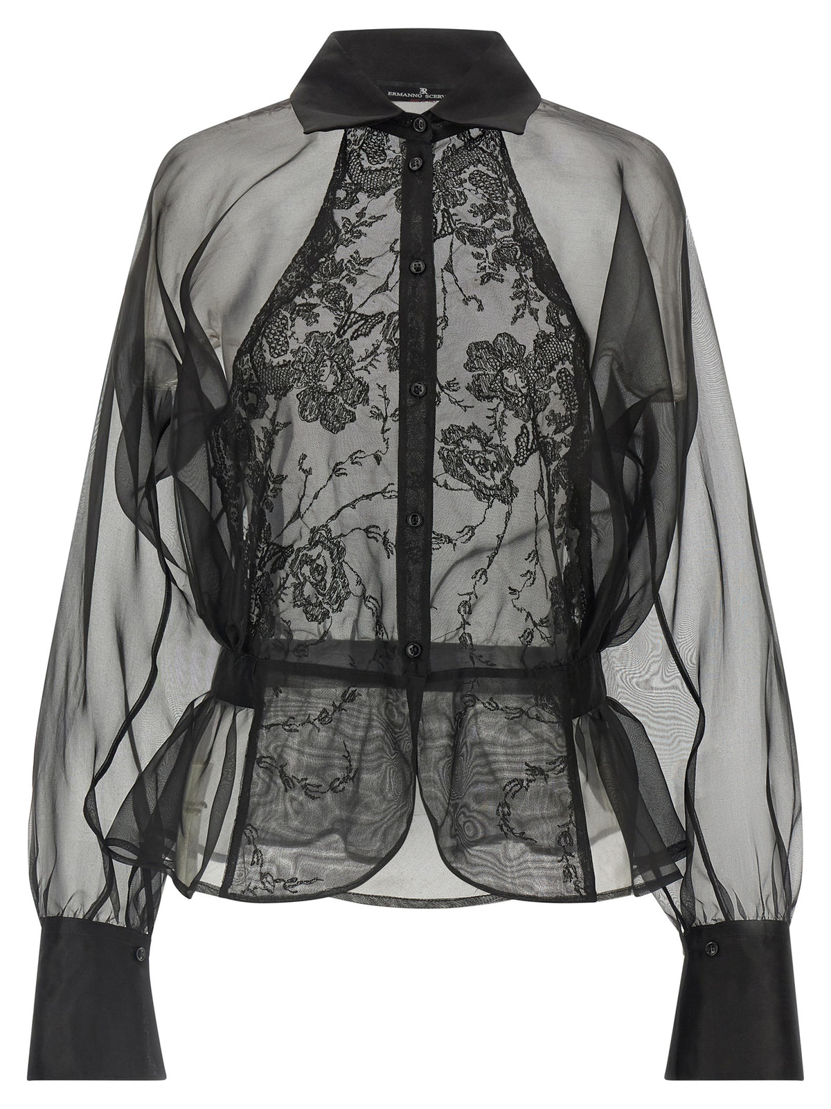 Black Silk Blouse