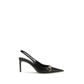 Black Calf Leather Bos Taurus High Heel Pumps