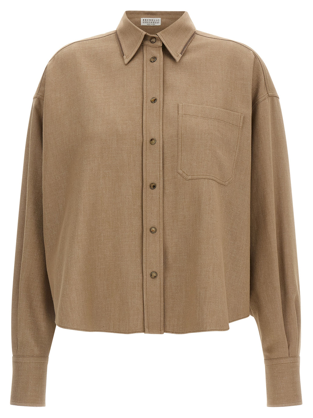 Beige Cotton Blouse