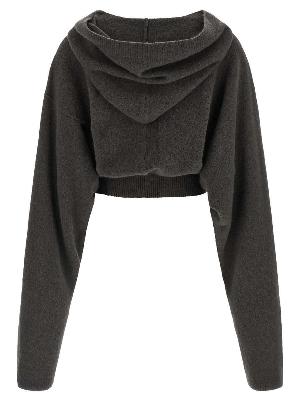 Gray Cashmere Hoodie