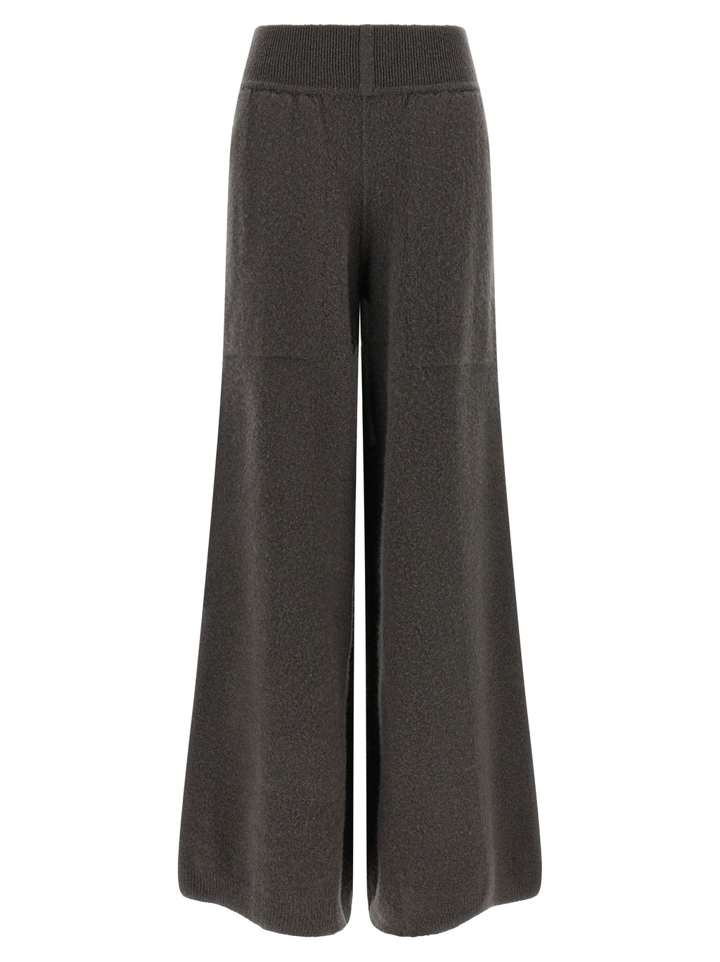 Gray Cashmere Casual Pants