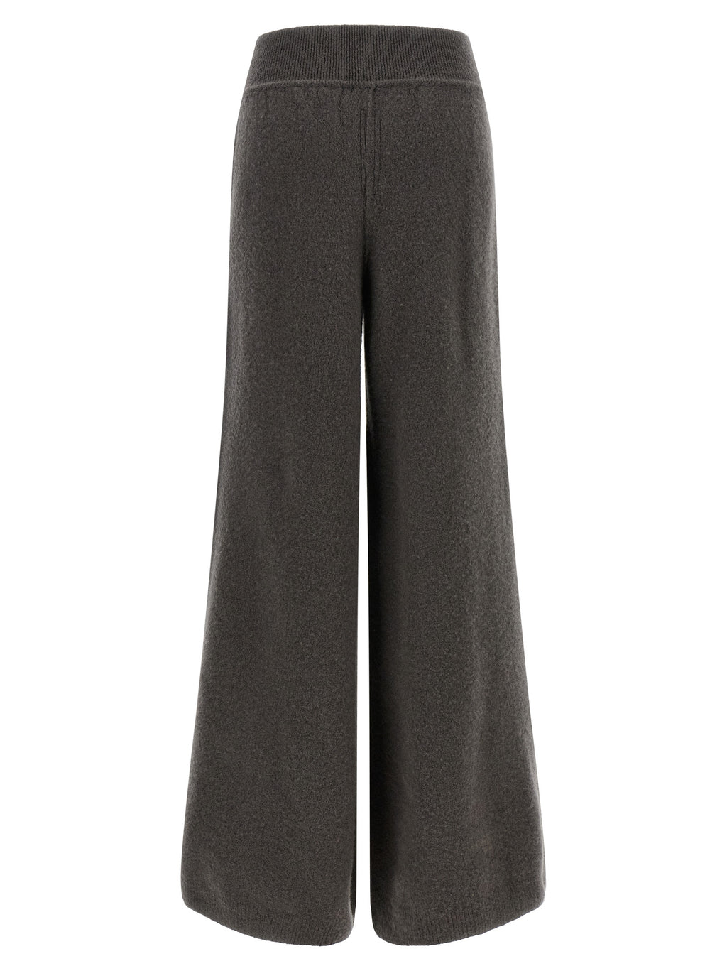 Gray Cashmere Casual Pants