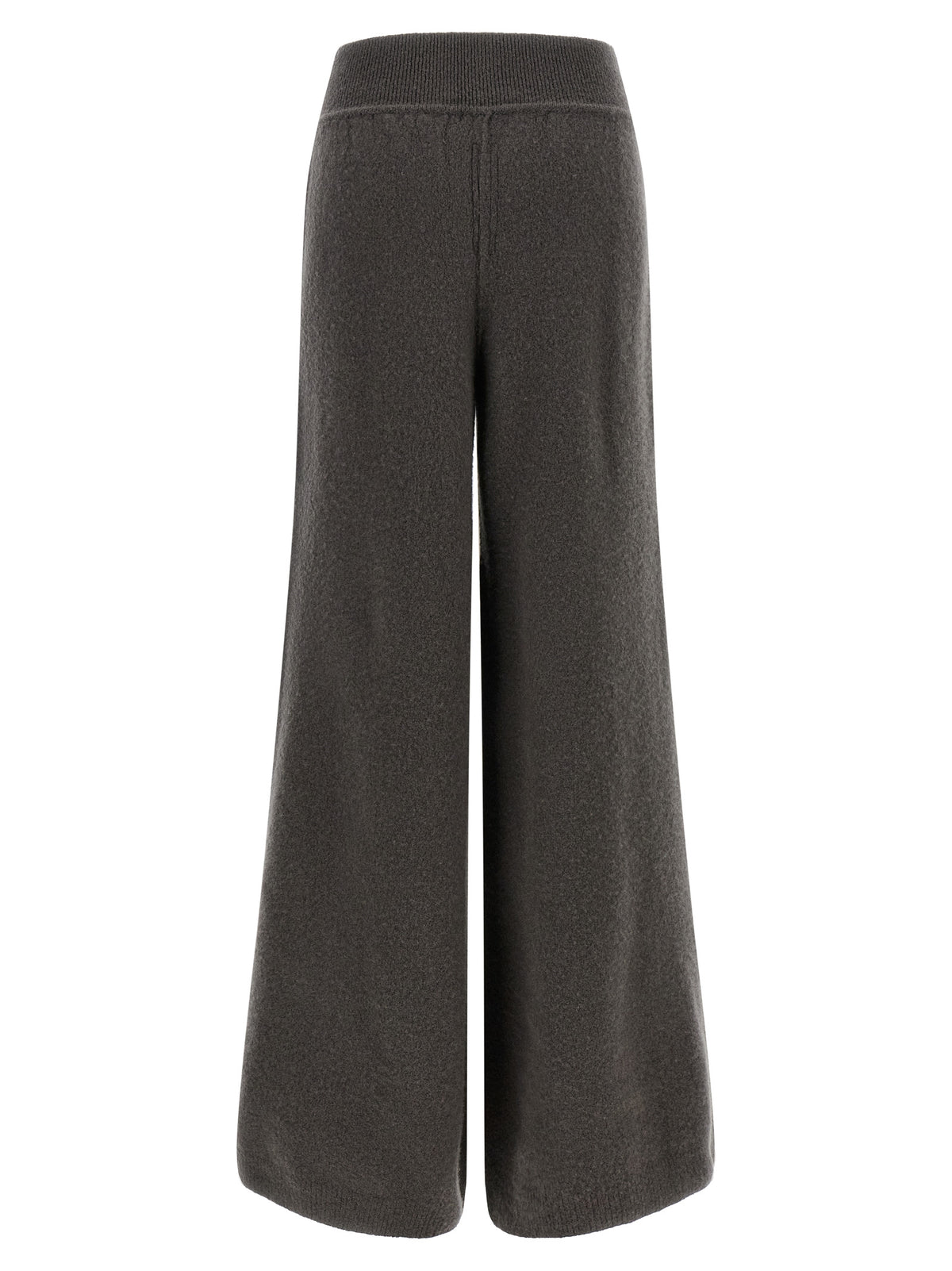 Gray Cashmere Casual Pants