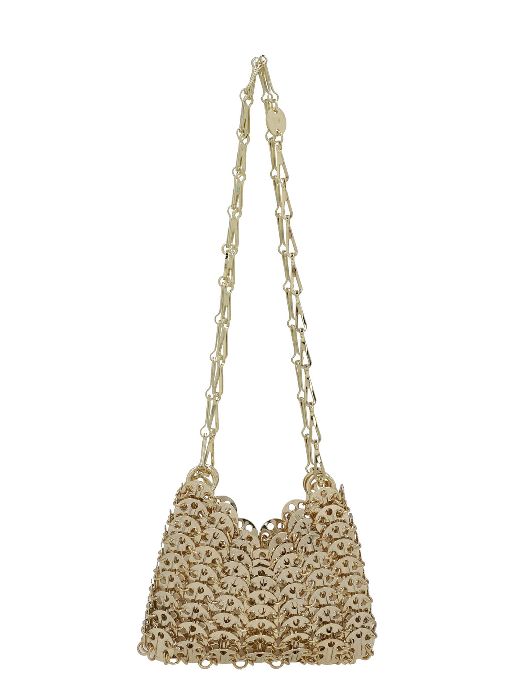 Gold Brass Shoulder Bag