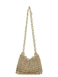 Gold Brass Shoulder Bag