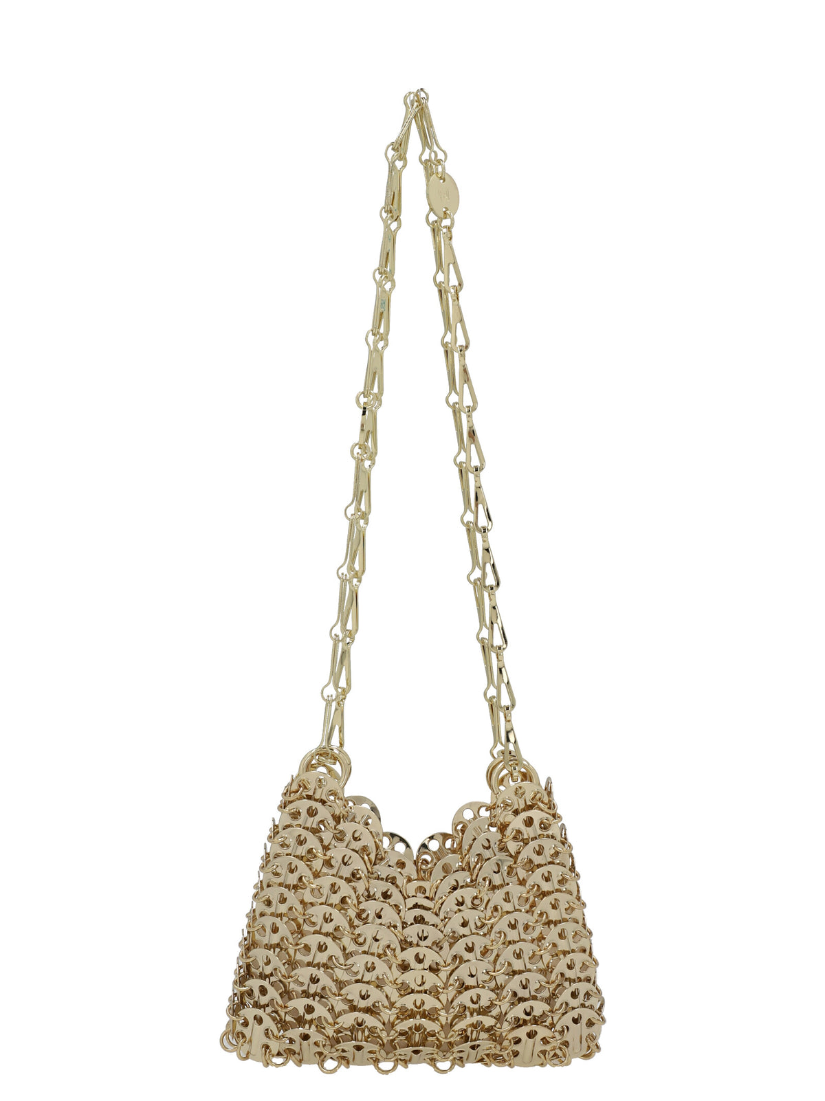 Gold Brass Shoulder Bag