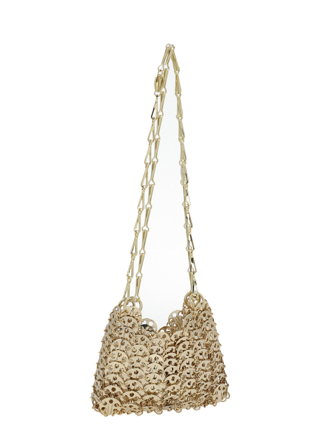 Gold Brass Shoulder Bag
