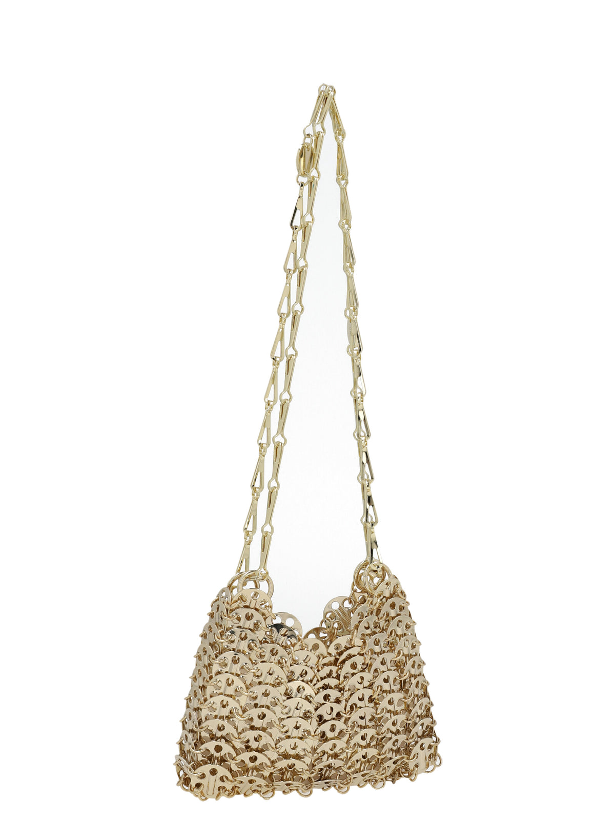 Gold Brass Shoulder Bag