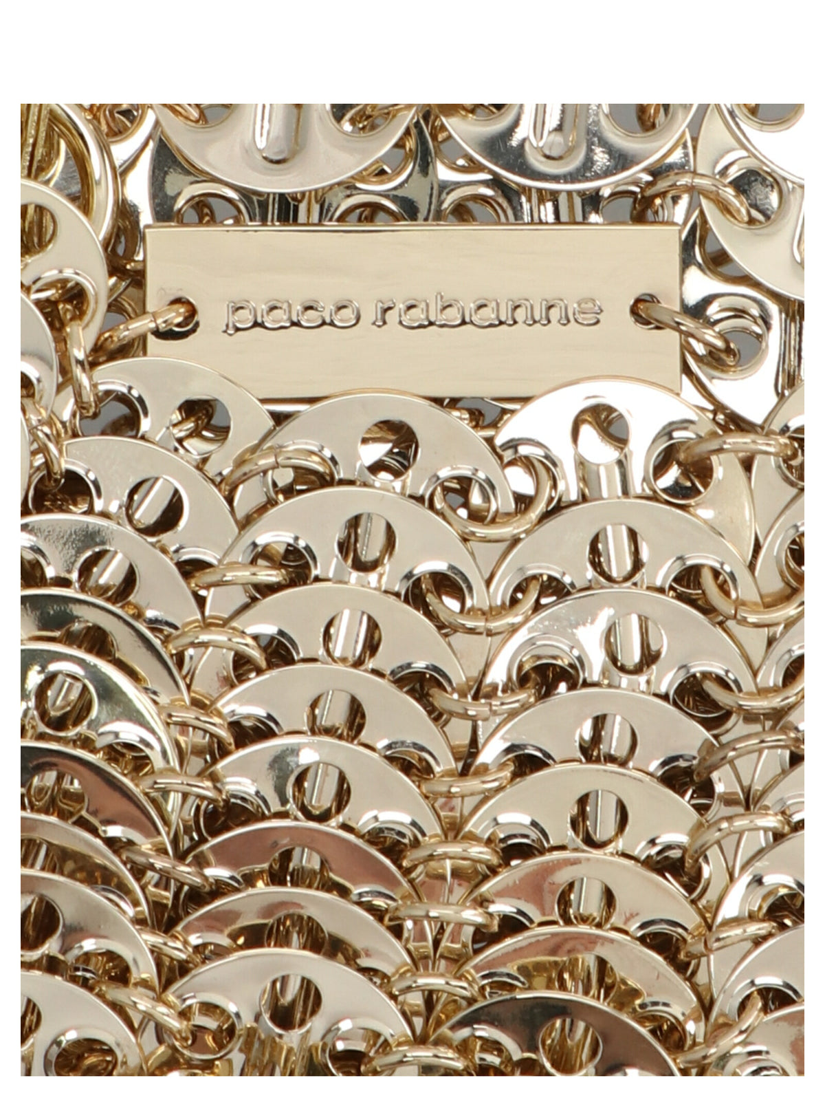 Gold Brass Shoulder Bag