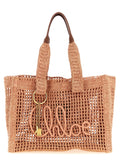 Multicolor Raffia Tote Bag
