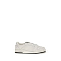White Calf Leather Bos Taurus Athletic Sneakers