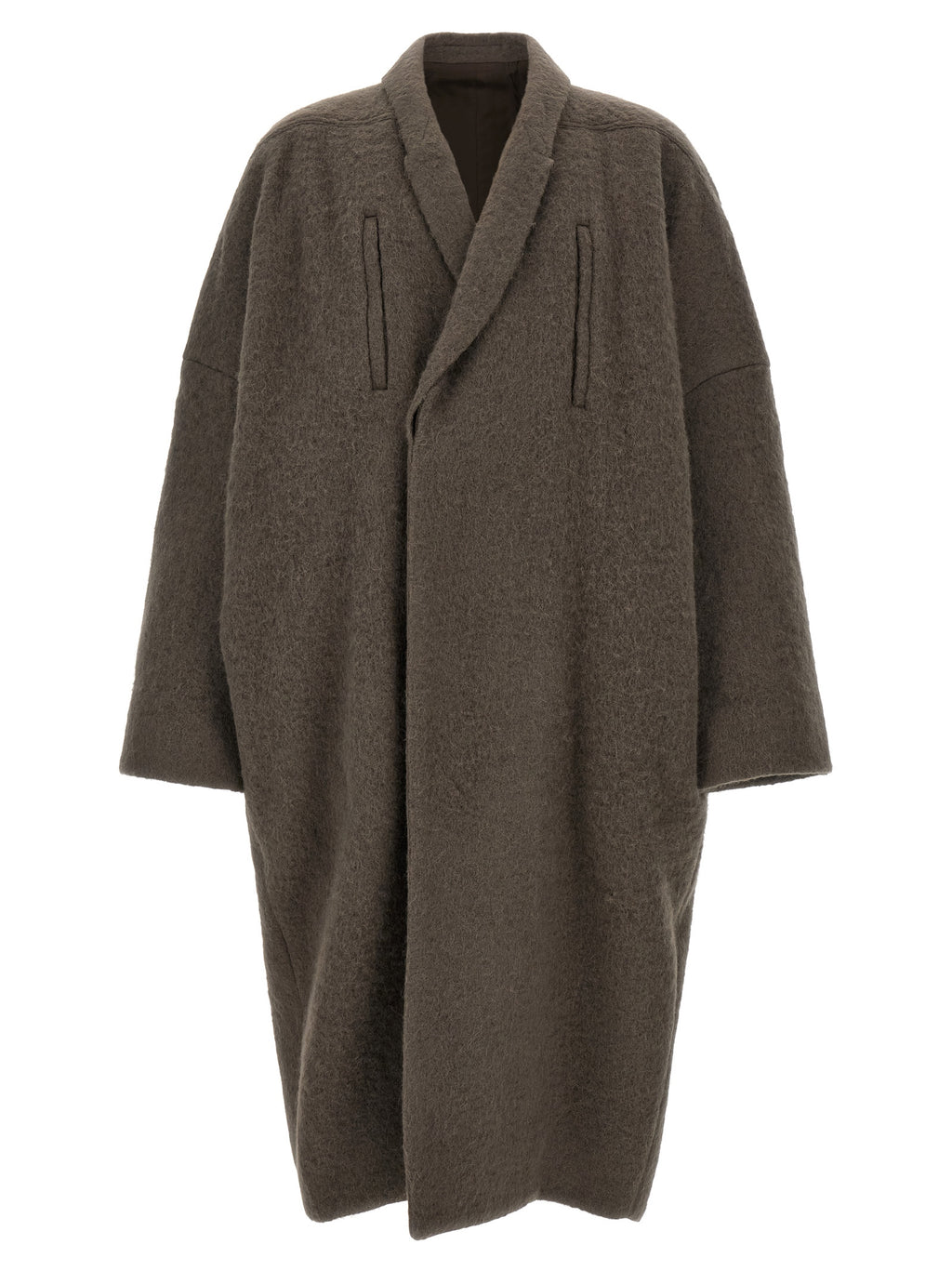 Gray Marabou Coat