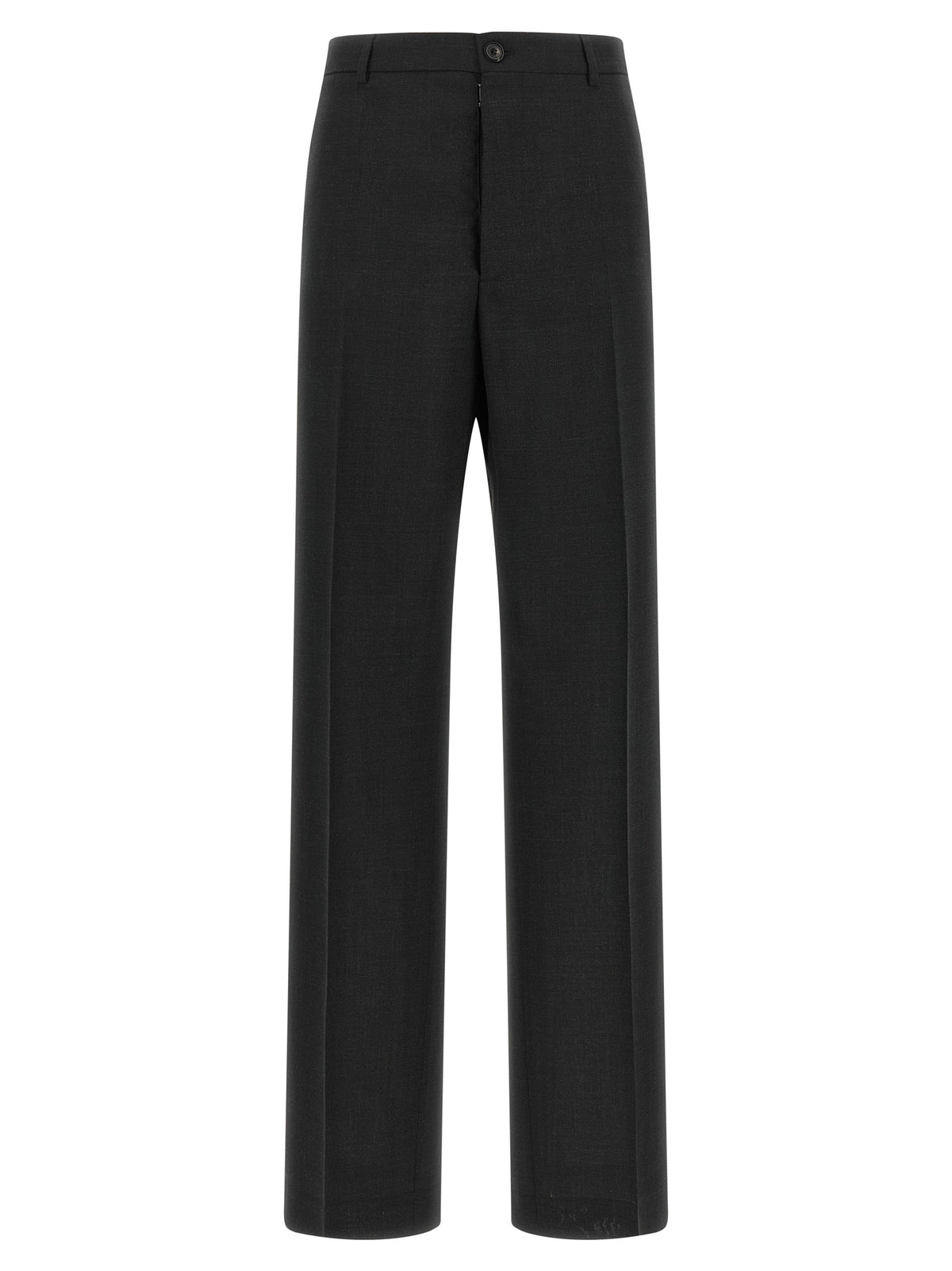 Gray Wool Dress Pants