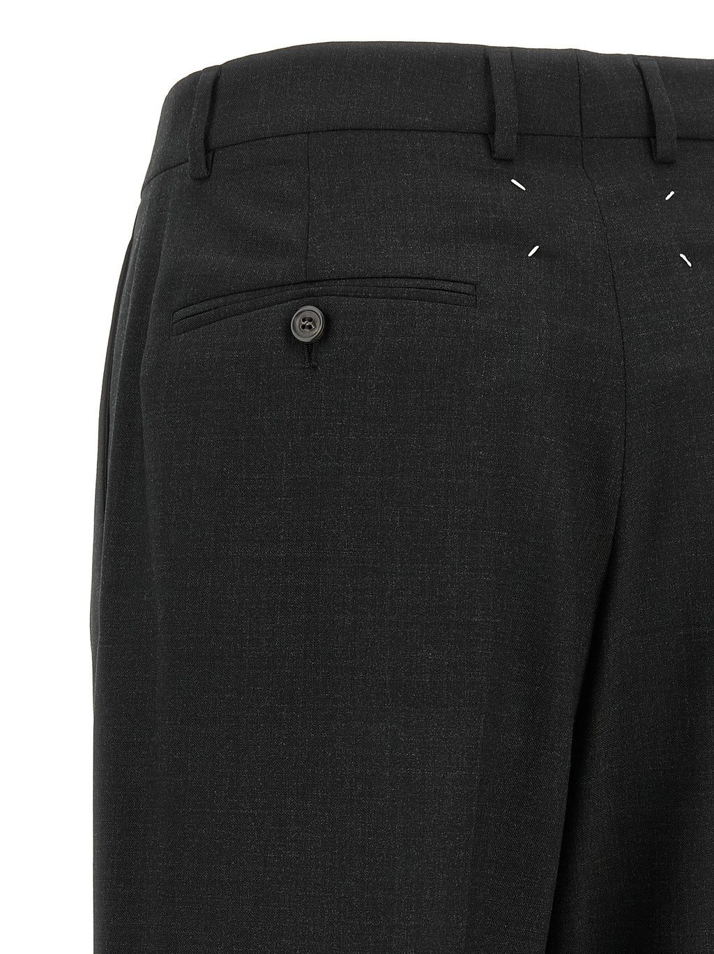 Gray Wool Dress Pants