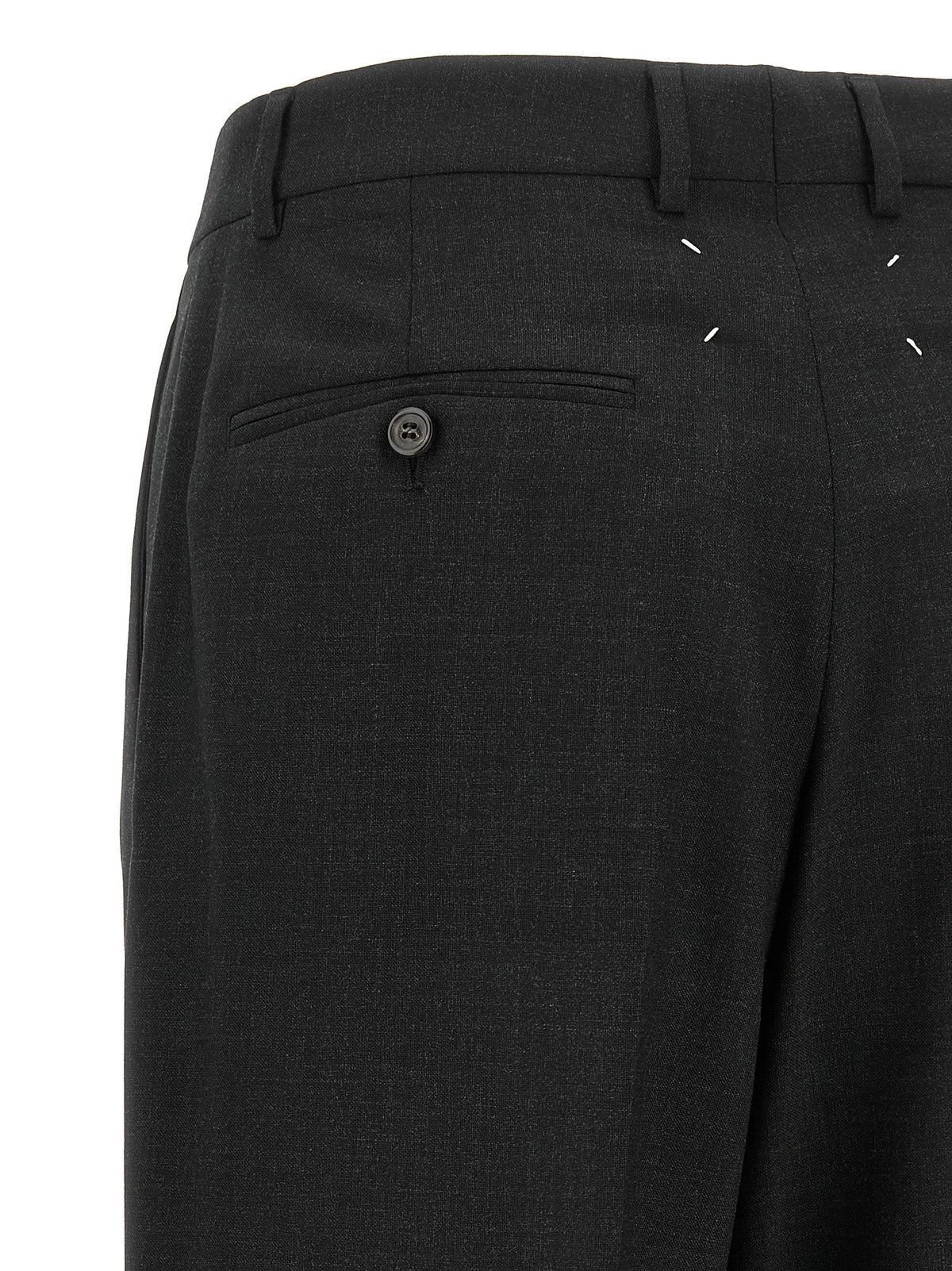 Gray Wool Dress Pants