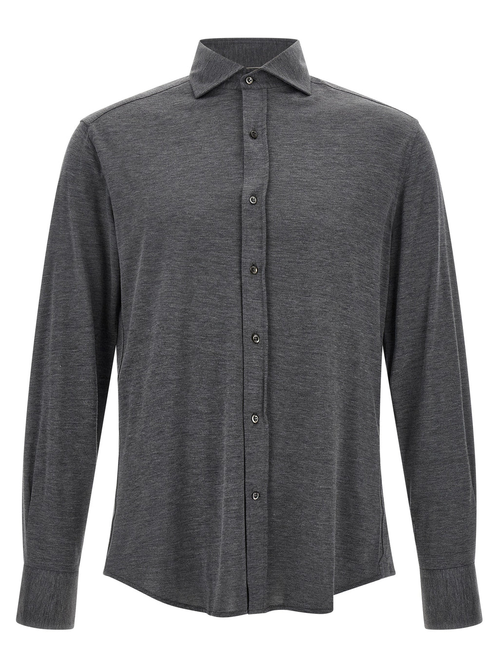 Gray Silk Blouse