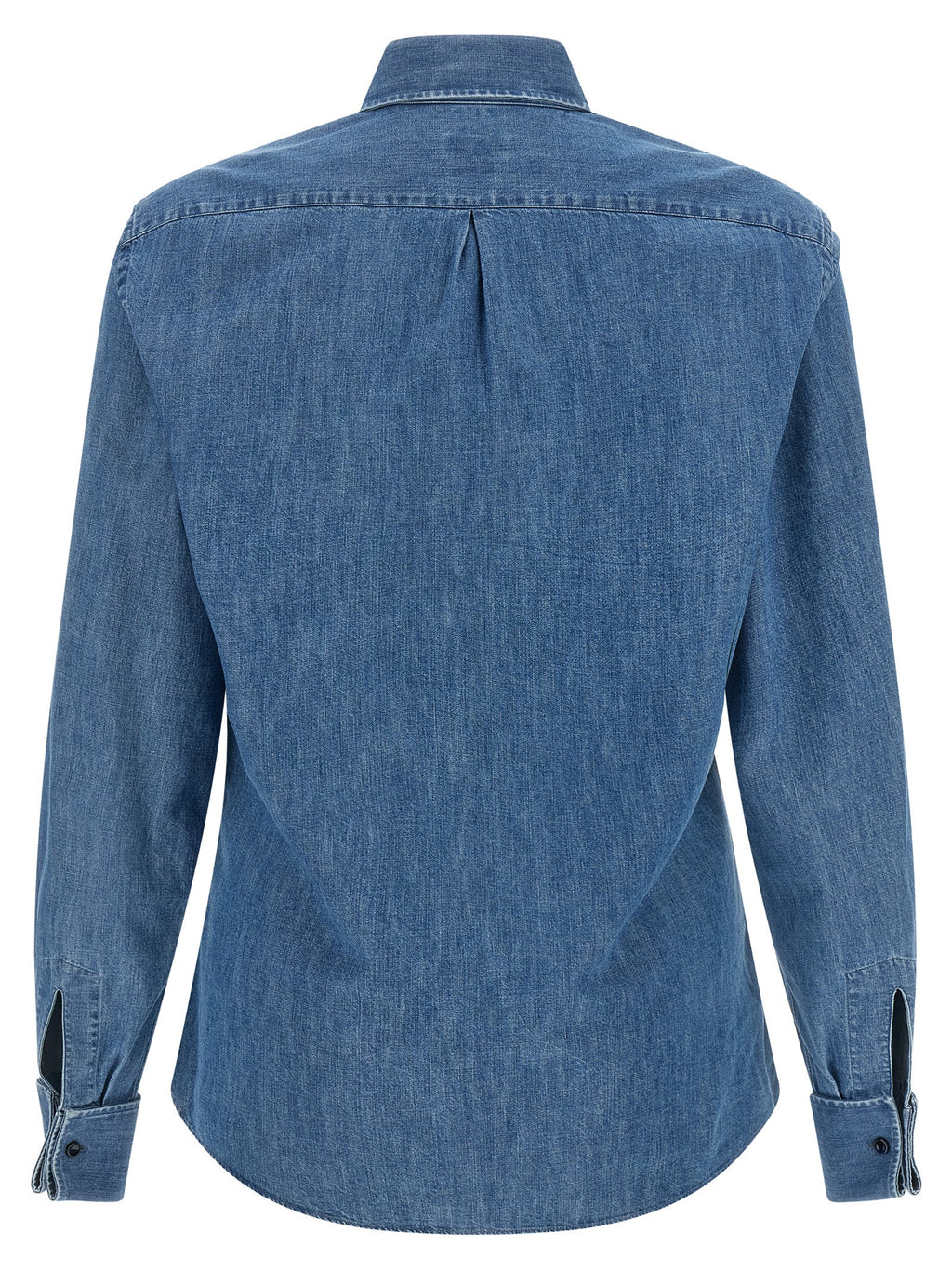Blue Cotton Blouse