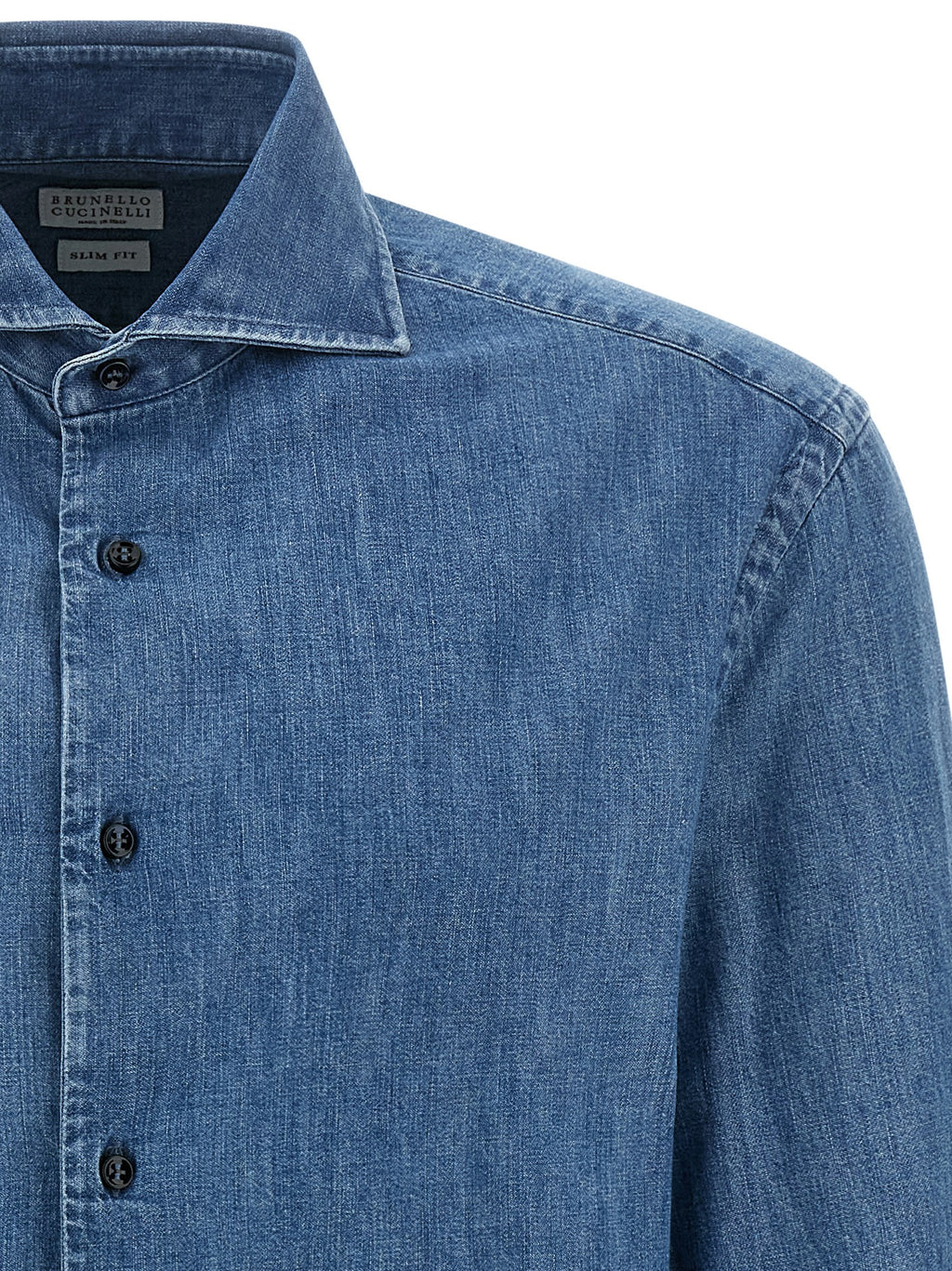 Blue Cotton Blouse