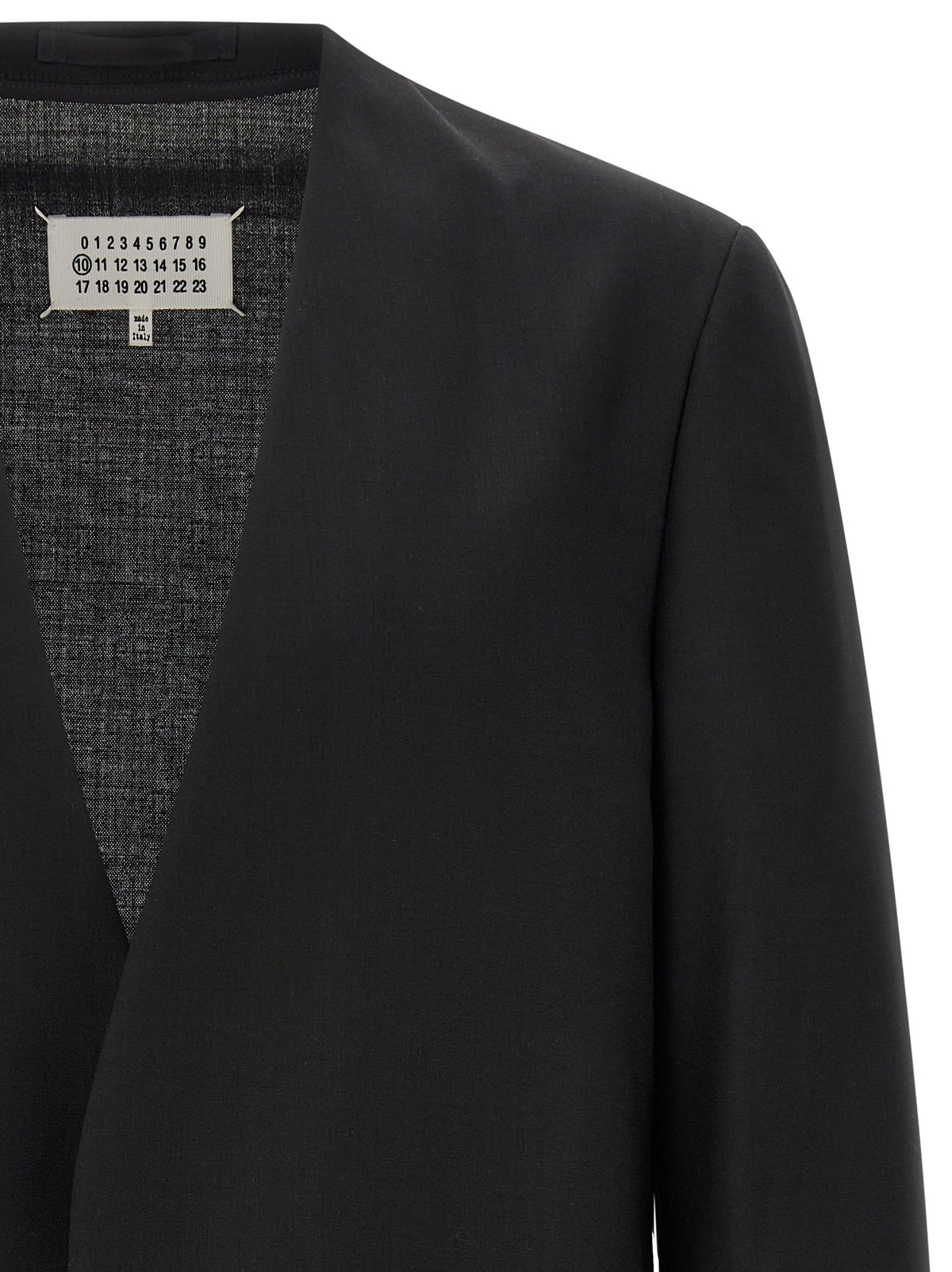 Black Virgin Wool Blazer