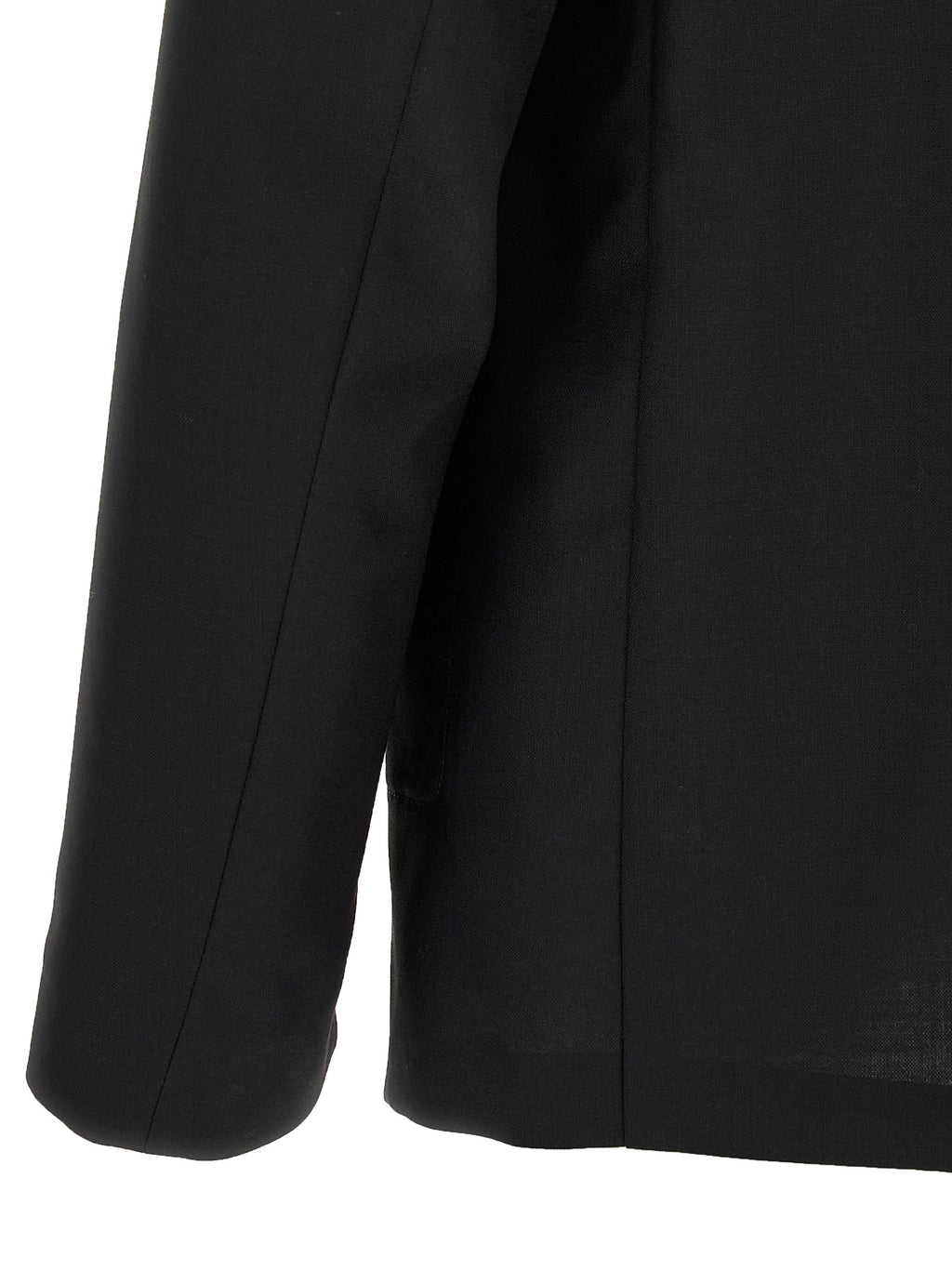 Black Virgin Wool Blazer