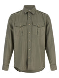 Bicolor Cotton Blouse
