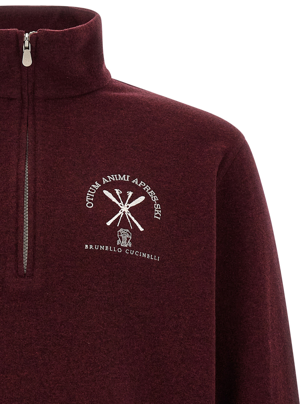 Bordeaux Cashmere Sweatshirt