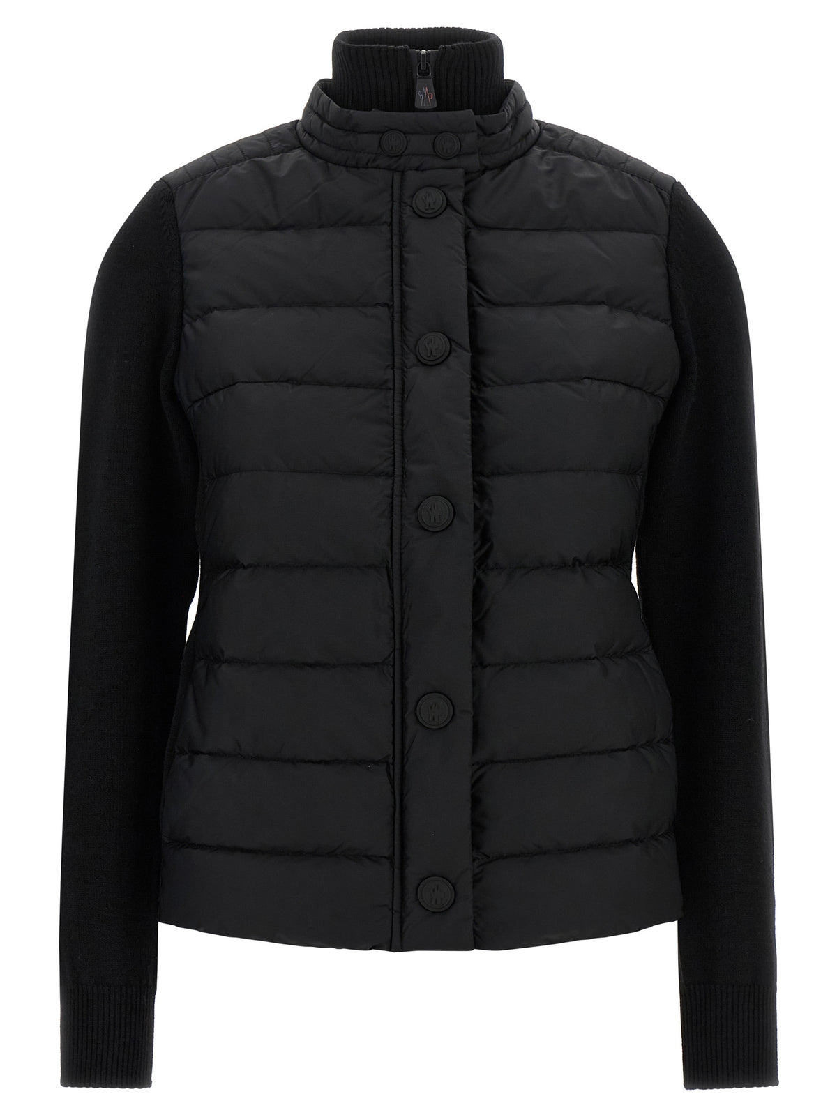 Black Polyamide Cardigan