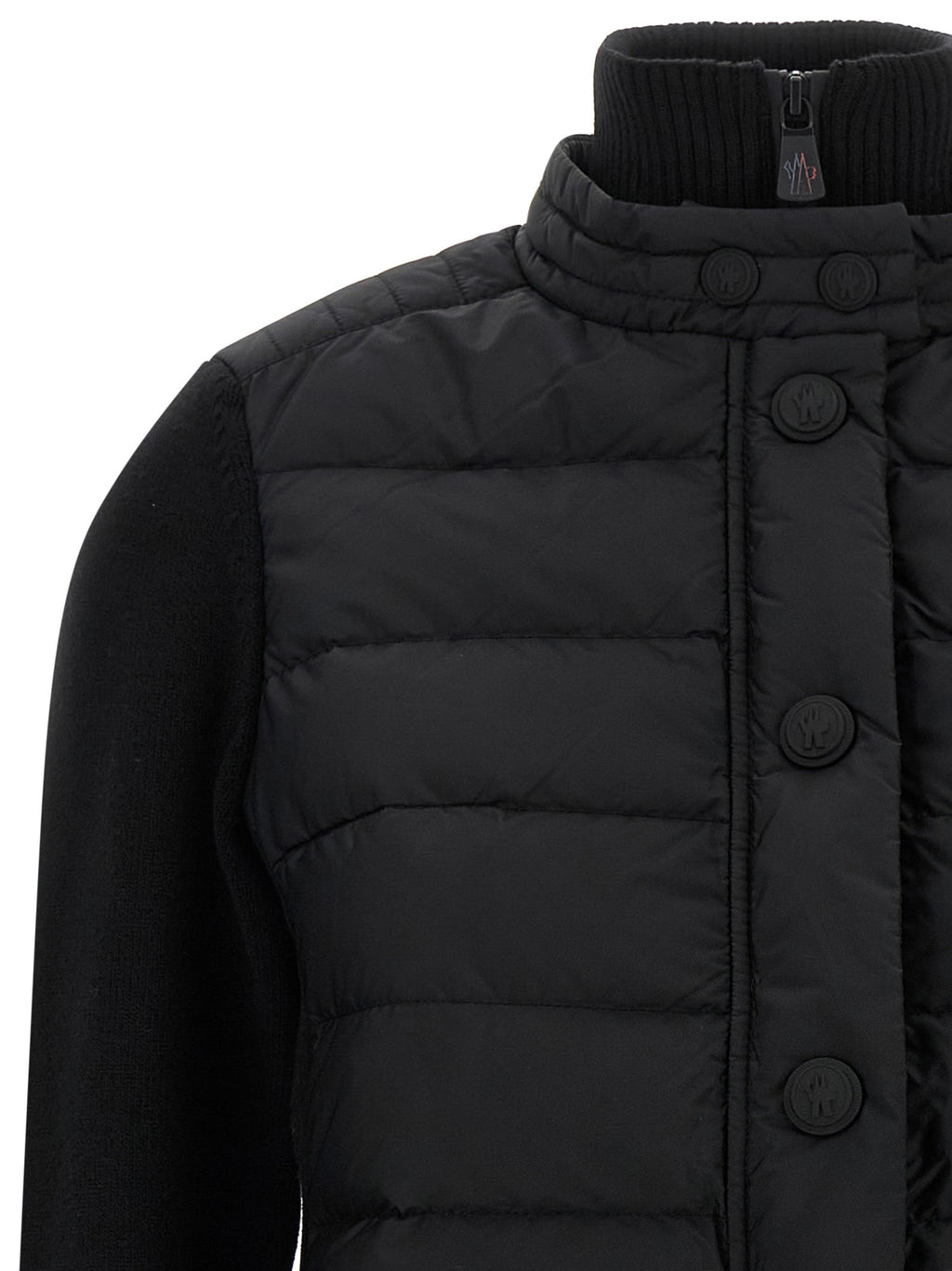Black Polyamide Cardigan