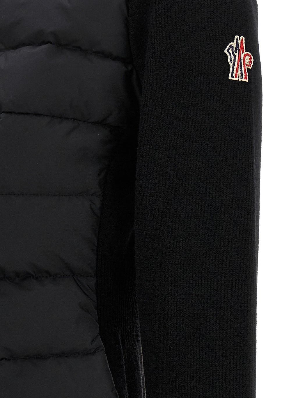 Black Polyamide Cardigan