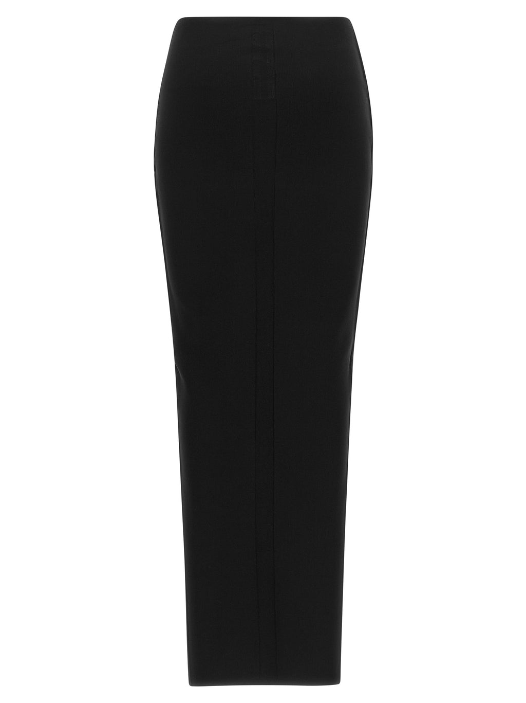 Black Viscose Mini Skirt