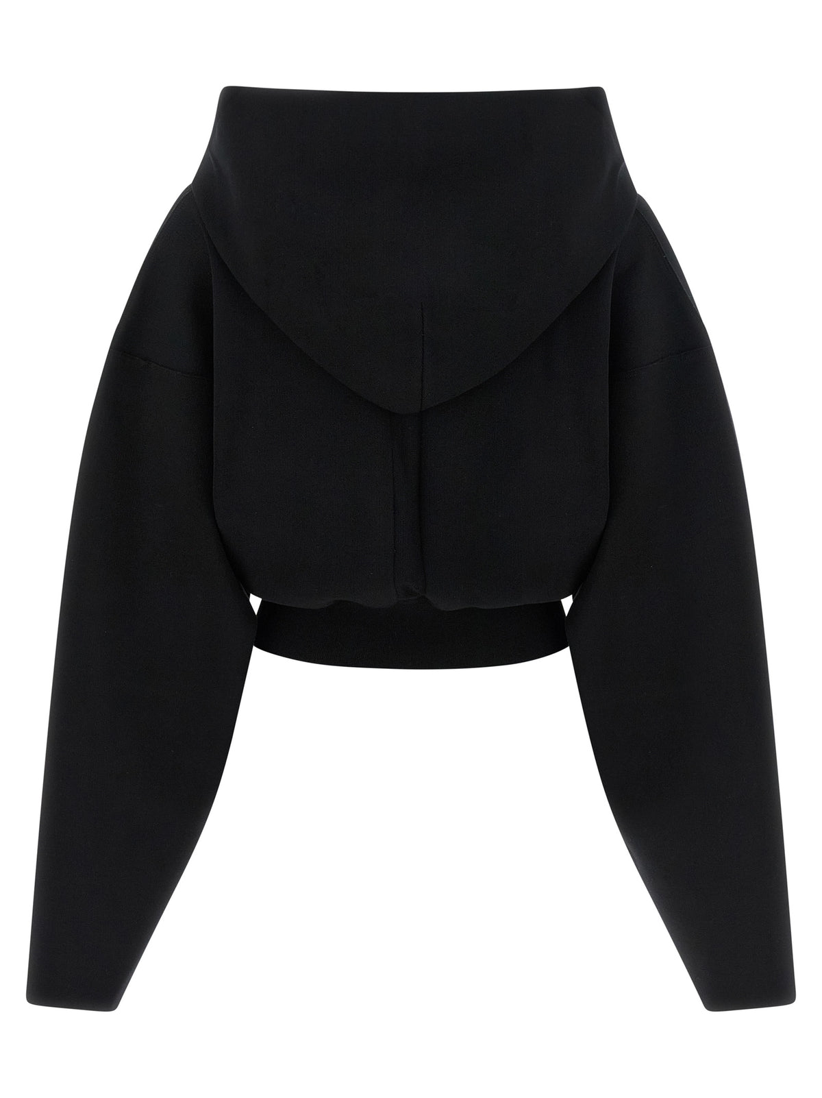 Black Viscose Sweatshirt