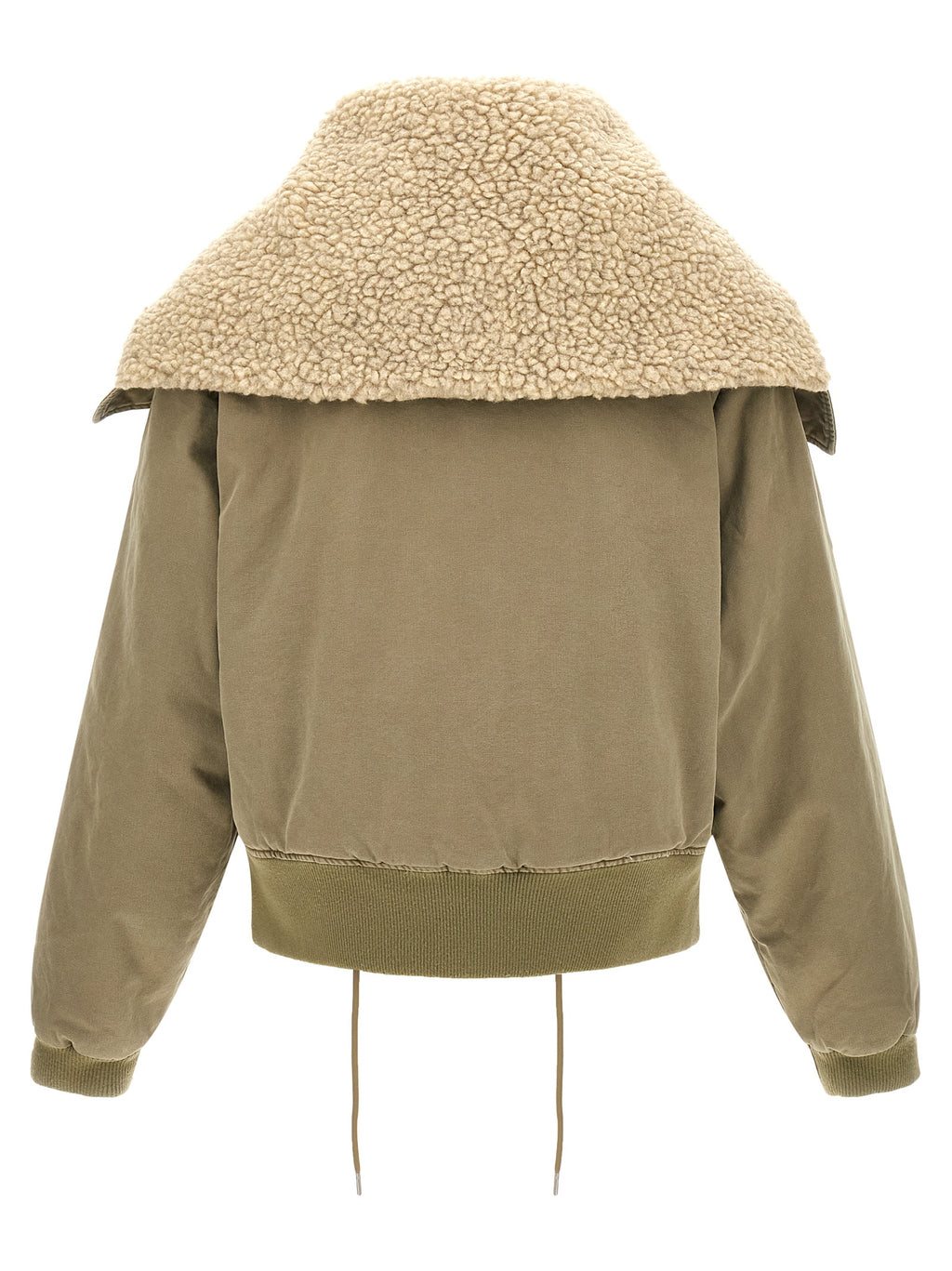 Bicolor Cotton Bomber
