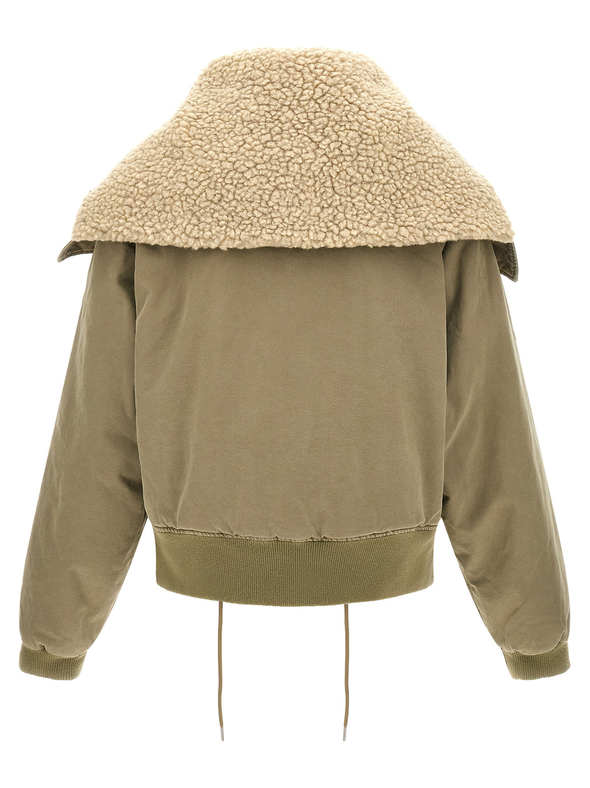 Bicolor Cotton Bomber