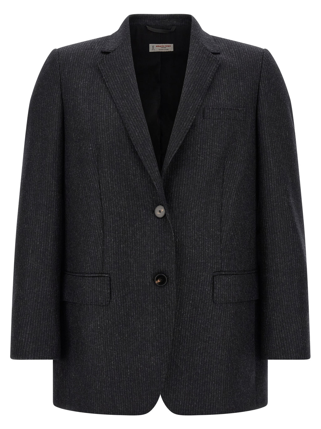 Gray Wool Blazer