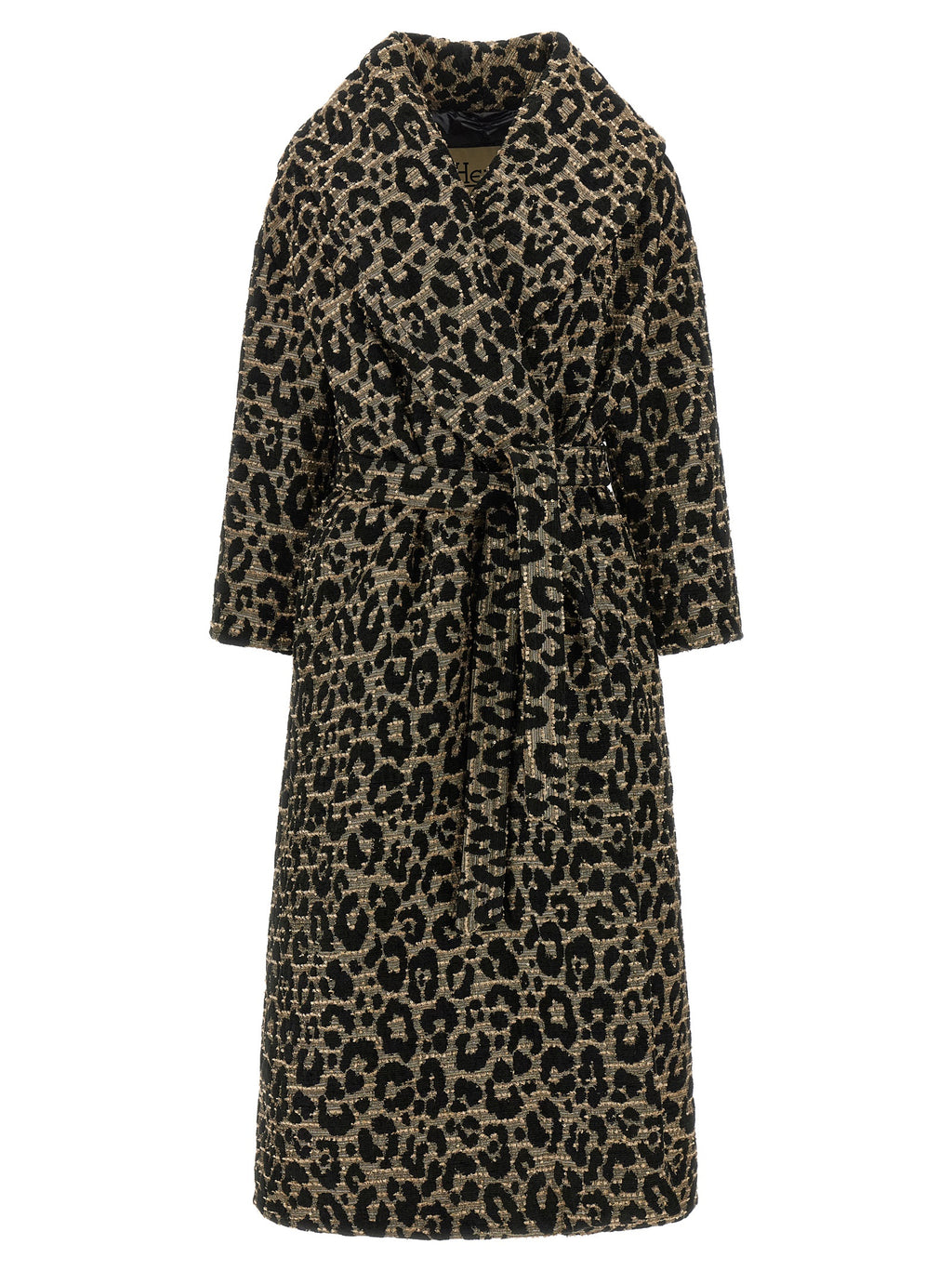 Black Acetate Coat