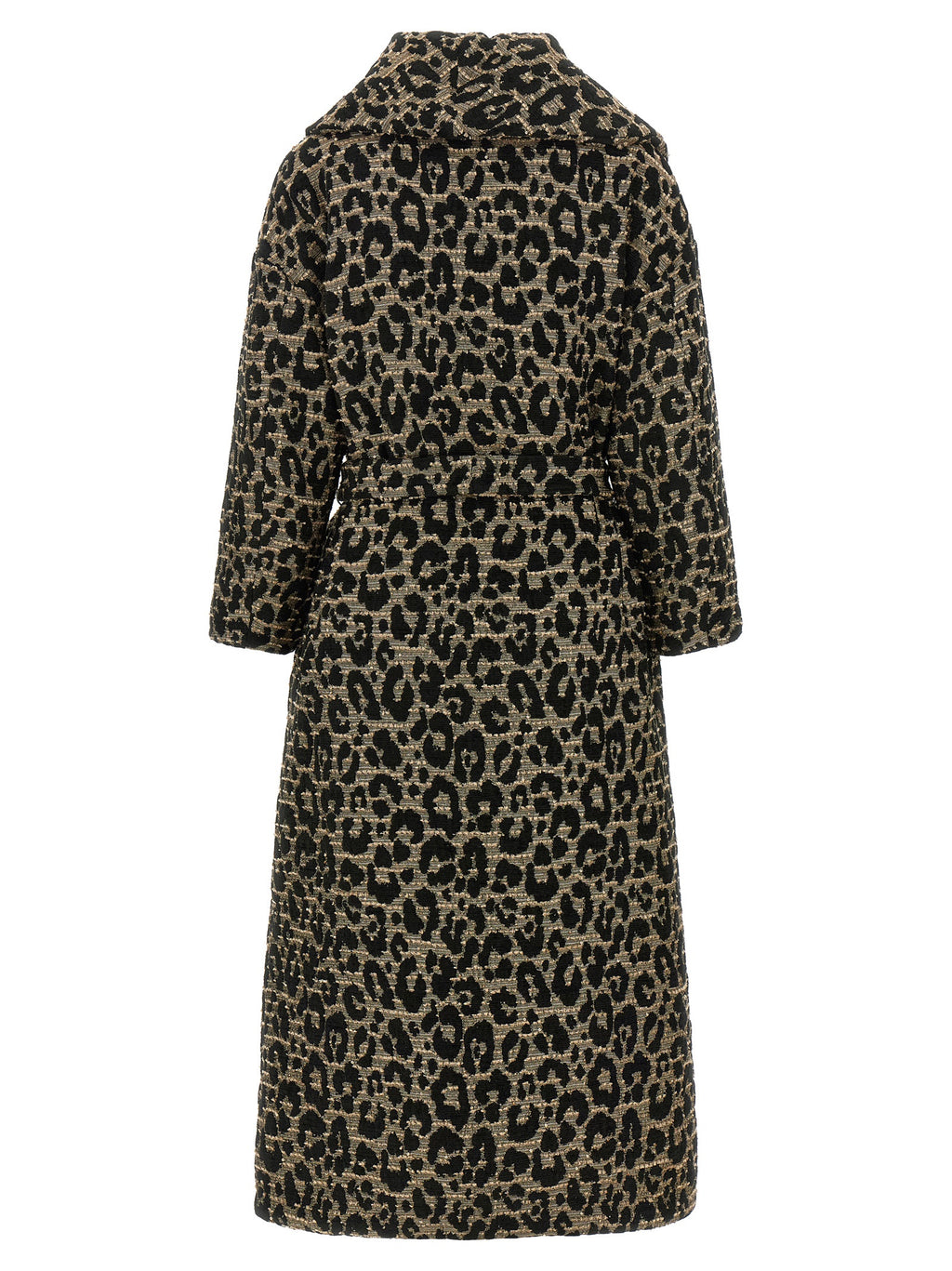 Black Acetate Coat