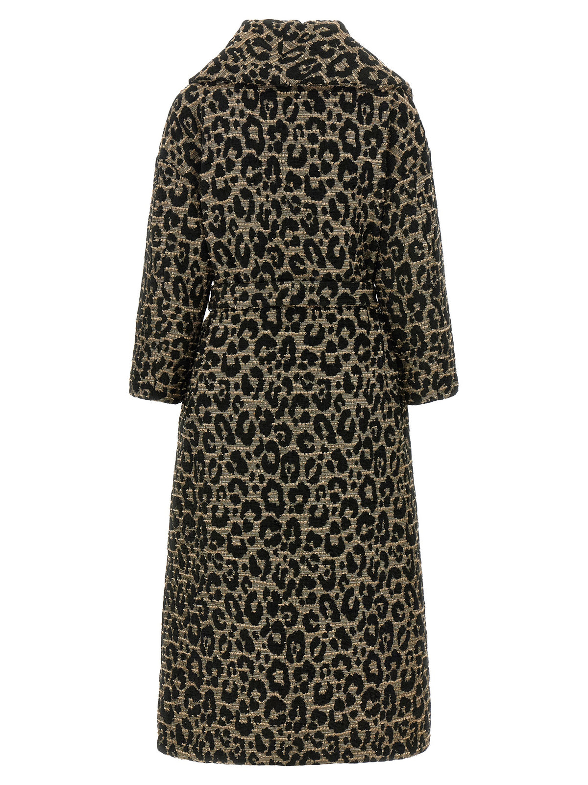 Black Acetate Coat