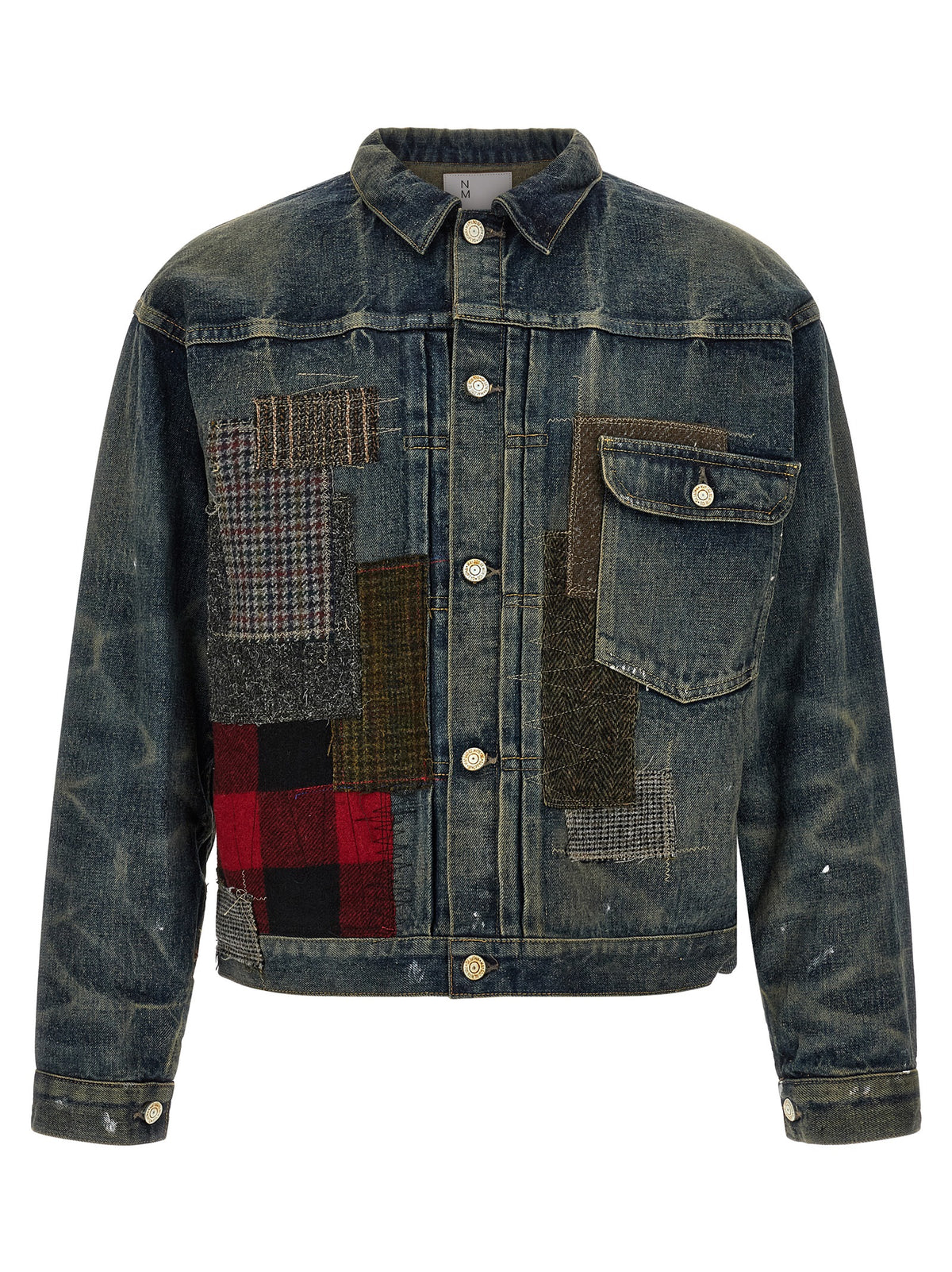 Blue Cotton Denim Jacket